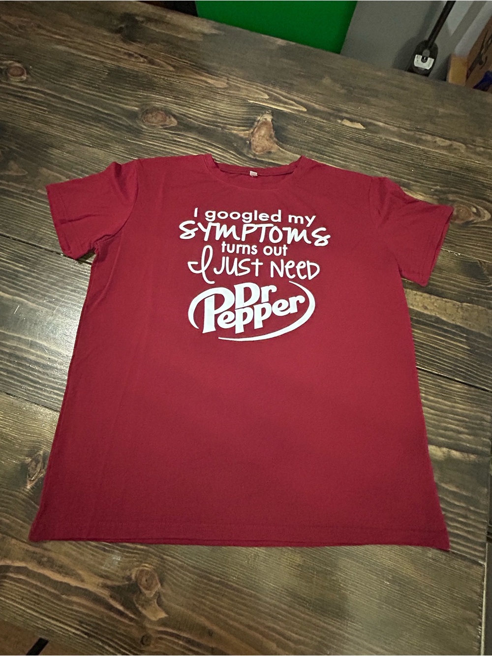 Women’s Large Dr Pepper Tee Shirt, Like New